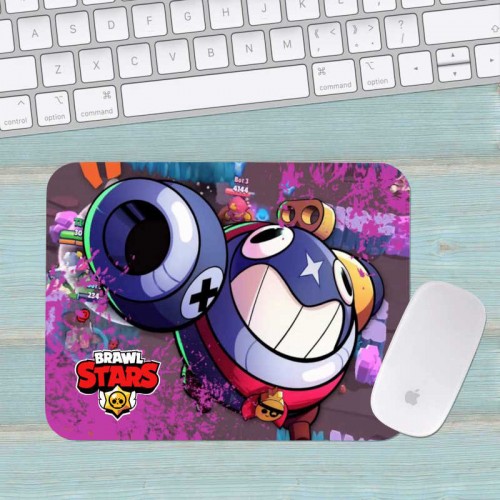 Коврик для мыши Бравл Старс Brawl Stars маленький 003 (180х220х3мм) Коврик для мыши Бравл Старс Brawl Stars маленький 003 (180х220х3мм)