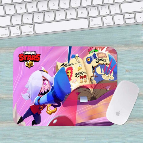 Коврик для мыши Бравл Старс Brawl Stars маленький 008 (180х220х3мм) Коврик для мыши Бравл Старс Brawl Stars маленький 008 (180х220х3мм)
