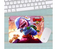 Коврик для мыши Бравл Старс Brawl Stars маленький 019 (180х220х3мм) Коврик для мыши Бравл Старс Brawl Stars маленький 019 (180х220х3мм)
