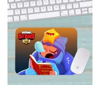 Коврик для мыши Бравл Старс Brawl Stars маленький 031 (180х220х3мм) Коврик для мыши Бравл Старс Brawl Stars маленький 031 (180х220х3мм)