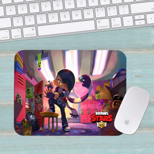 Коврик для мыши Бравл Старс Brawl Stars средний 007 (290х250х3мм) Коврик для мыши Бравл Старс Brawl Stars средний 007 (290х250х3мм)