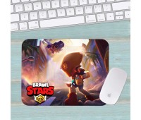 Коврик для мыши Бравл Старс Brawl Stars средний 020 (290х250х3мм) Коврик для мыши Бравл Старс Brawl Stars средний 020 (290х250х3мм)