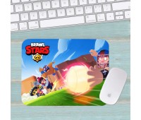 Коврик для мыши Бравл Старс Brawl Stars средний 025 (290х250х3мм) Коврик для мыши Бравл Старс Brawl Stars средний 025 (290х250х3мм)