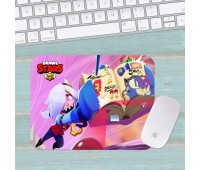 Коврик для мыши Бравл Старс Brawl Stars большой 008 (400х300х3мм) Коврик для мыши Бравл Старс Brawl Stars большой 008 (400х300х3мм)