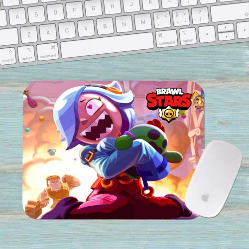 Коврик для мыши Бравл Старс Brawl Stars большой 019 (400х300х3мм) Коврик для мыши Бравл Старс Brawl Stars большой 019 (400х300х3мм)