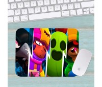 Коврик для мыши Бравл Старс Brawl Stars большой 023 (400х300х3мм) Коврик для мыши Бравл Старс Brawl Stars большой 023 (400х300х3мм)