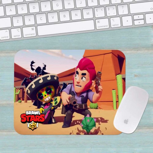 Коврик для мыши Бравл Старс Brawl Stars большой 024 (400х300х3мм) Коврик для мыши Бравл Старс Brawl Stars большой 024 (400х300х3мм)