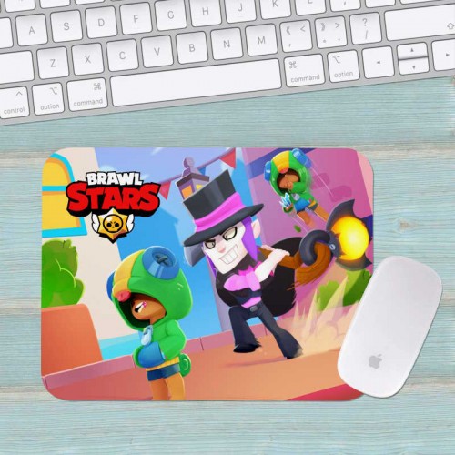 Коврик для мыши Бравл Старс Brawl Stars большой 026 (400х300х3мм) Коврик для мыши Бравл Старс Brawl Stars большой 026 (400х300х3мм)