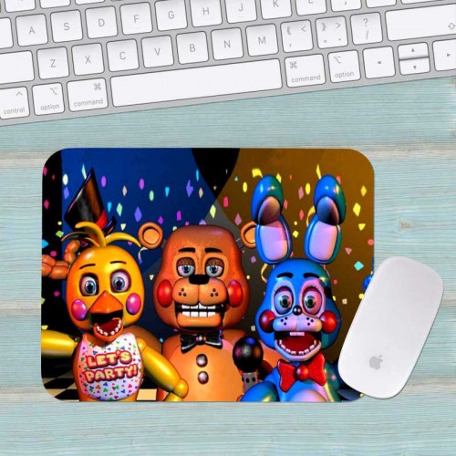 Коврик для мыши Пять ночей с Фредди Five Nights at Freddy's FNAF большой 002 (400х300х3мм) Коврик для мыши Пять ночей с Фредди Five Nights at Freddy's FNAF большой 002 (400х300х3мм)