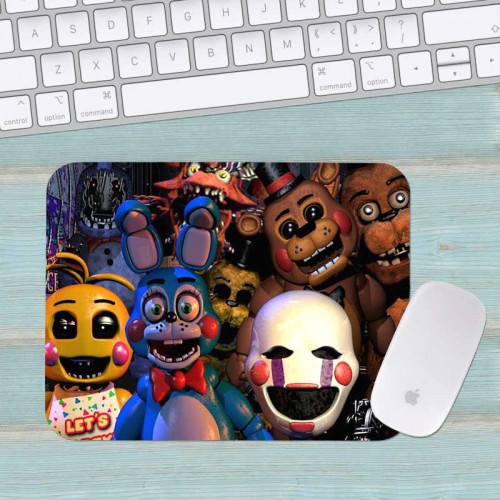 Коврик для мыши Пять ночей с Фредди Five Nights at Freddy's FNAF большой 004 (400х300х3мм) Коврик для мыши Пять ночей с Фредди Five Nights at Freddy's FNAF большой 004 (400х300х3мм)