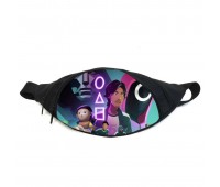 Поясная сумка бананка Игра в кальмара (GB - Squid Game 03) Gear Bag черная