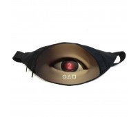 Поясная сумка бананка Игра в кальмара (GB - Squid Game 09) Gear Bag черная