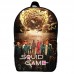 Рюкзак школьный Игра в кальмара (School Gear bag Squid Game 02) черный, 39 х 27 х 14 см