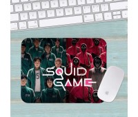 Коврик для мыши Игра в кальмара Squid Game маленький 002 (180х220х3мм) Коврик для мыши Игра в кальмара Squid Game маленький 002 (180х220х3мм)