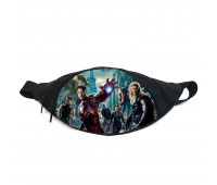 Поясная сумка Бананка Мстители Марвел (Avengers GB 05) Gear Bag черная