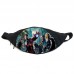 Поясная сумка Бананка Мстители Марвел (Avengers GB 05) Gear Bag черная