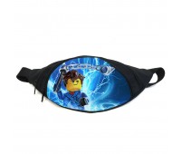Поясная сумка Бананка Лего Ниндзяго (L Ninjago GB 03) Gear Bag черная
