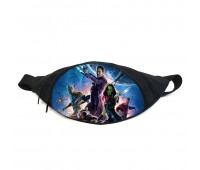 Поясная сумка Бананка Стражи Галактики (Guardians of the Galaxy GB 05) Gear Bag черная