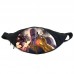 Поясная сумка Бананка Танос Марвел (Thanos Marvel GB 02) Gear Bag черная