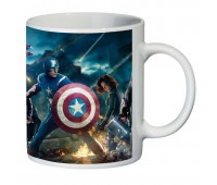 Чашка Мстители Марвел (кружка supercup Avengers 003)