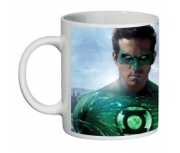 Чашка Зеленый фонарь (кружка supercup Green Lantern 001)