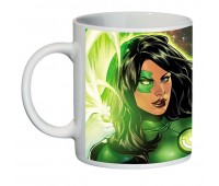 Чашка Зеленый фонарь (кружка supercup Green Lantern 002)