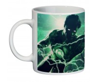 Чашка Зеленый фонарь (кружка supercup Green Lantern 003)