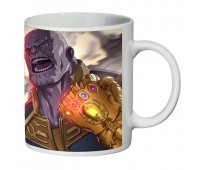 Чашка Танос Марвел (кружка supercup Thanos Marvel 002)