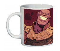 Чашка Танос Марвел (кружка supercup Thanos Marvel 005)