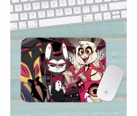 Коврик для мыши Отель Хазбин Hazbin Hotel средний 007 (290х250х3мм) Коврик для мыши Отель Хазбин Hazbin Hotel средний 007 (290х250х3мм)