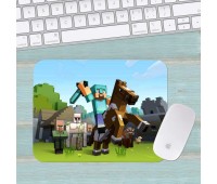 Коврик для мыши Майнкрафт Minecraft маленький 006 (180х220х3мм) Коврик для мыши Майнкрафт Minecraft маленький 006 (180х220х3мм)