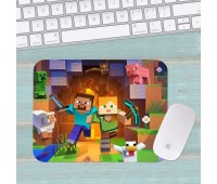 Коврик для мыши Майнкрафт Minecraft маленький 0012 (180х220х3мм) Коврик для мыши Майнкрафт Minecraft маленький 0012 (180х220х3мм)