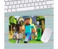 Коврик для мыши Майнкрафт Minecraft средний 0014 (290х250х3мм) Коврик для мыши Майнкрафт Minecraft средний 0014 (290х250х3мм)