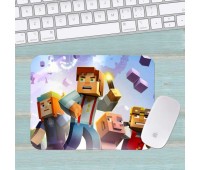 Коврик для мыши Майнкрафт Minecraft средний 0017 (290х250х3мм) Коврик для мыши Майнкрафт Minecraft средний 0017 (290х250х3мм)