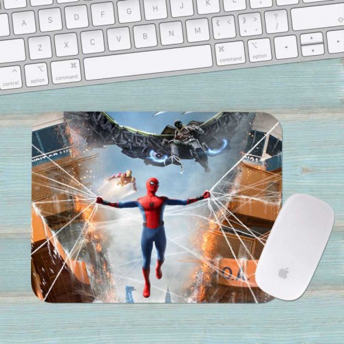 Коврик для мыши Человек Паук Spiderman средний 0010 (290х250х3мм) Коврик для мыши Человек Паук Spiderman средний 0010 (290х250х3мм)