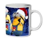 Кружка Миньоны Новогодняя Minions SuperCup (чашка-SC-M0032)