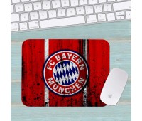 Коврик для мыши ФК Бавария Мюнхен FC Bayern Munich маленький 008 (180х220х3мм)