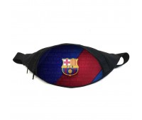 Поясная сумка бананка ФК Барселона (GB - FC Barcelona 01) Gear Bag черная