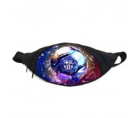Поясная сумка бананка ФК Барселона (GB - FC Barcelona 02) Gear Bag черная