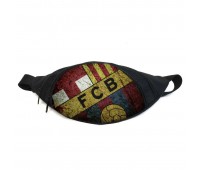 Поясная сумка бананка ФК Барселона (GB - FC Barcelona 03) Gear Bag черная