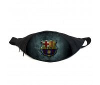 Поясная сумка бананка ФК Барселона (GB - FC Barcelona 05) Gear Bag черная