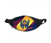 Поясная сумка бананка ФК Барселона (GB - FC Barcelona 06) Gear Bag черная