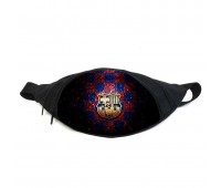 Поясная сумка бананка ФК Барселона (GB - FC Barcelona 08) Gear Bag черная