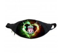 Поясная сумка бананка ФК Ливерпуль (GB - FC Liverpool 01) Gear Bag черная