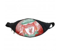 Поясная сумка бананка ФК Ливерпуль (GB - FC Liverpool 09) Gear Bag черная