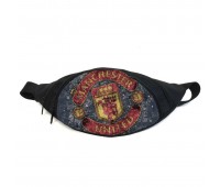 Поясная сумка бананка ФК Манчестер Юнайтед (GB - FC Manchester United 01) Gear Bag черная