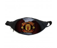 Поясная сумка бананка ФК Манчестер Юнайтед (GB - FC Manchester United 05) Gear Bag черная