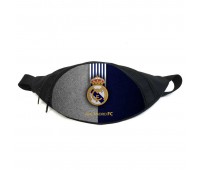 Поясная сумка бананка ФК Реал Мадрид (GB - FC Real Madrid 01) Gear Bag черная