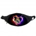 Поясная сумка бананка ФК Реал Мадрид (GB - FC Real Madrid 02) Gear Bag черная