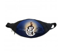 Поясная сумка бананка Лаутаро Мартинес футбол (GB - Football 01) Gear Bag черная